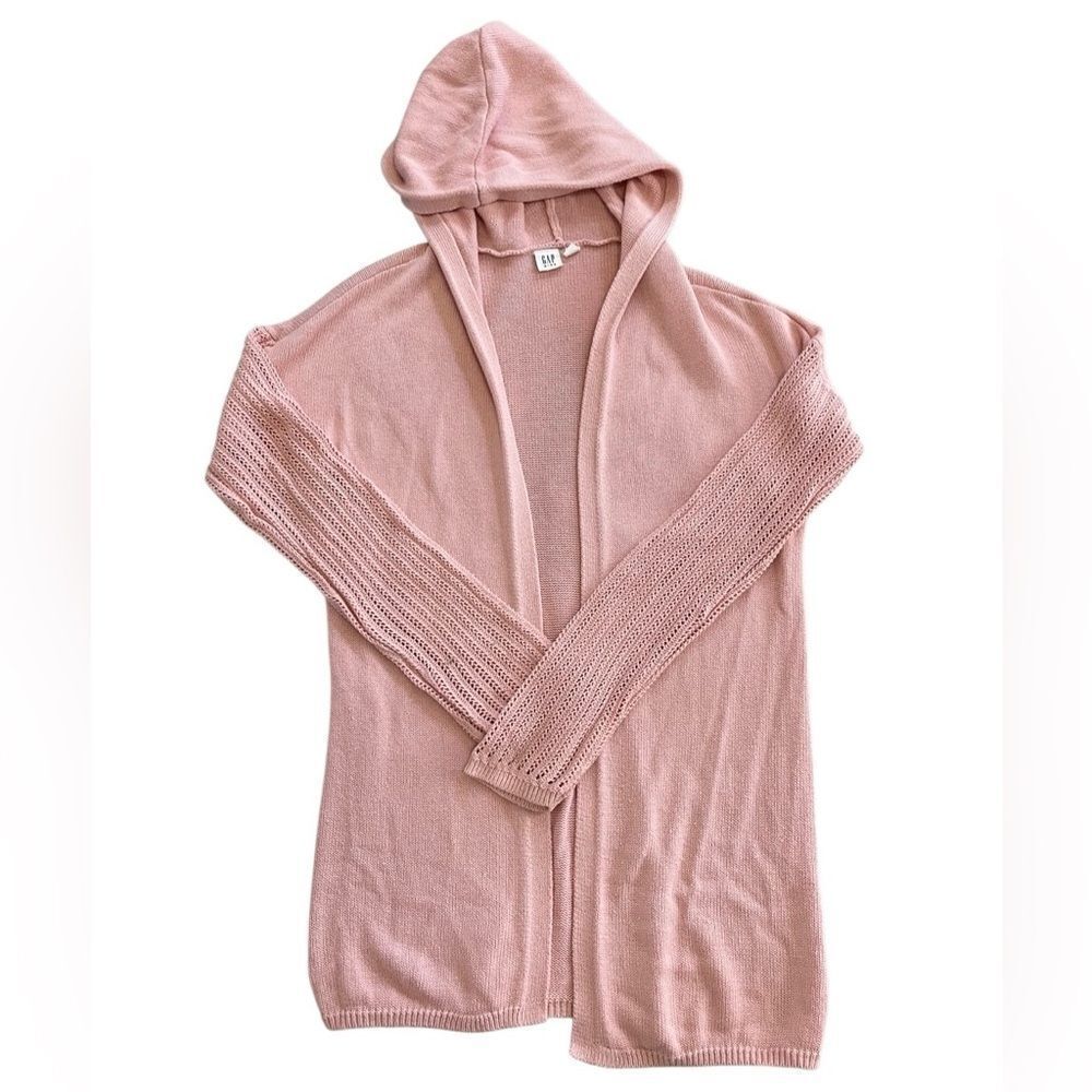 GAP Kids Pink Dust Hooded Cardigan XXL